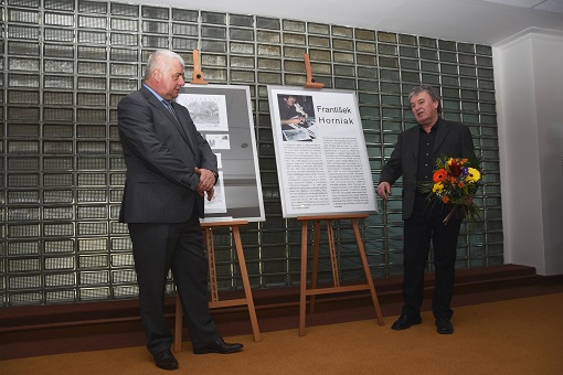 Minister dopravy a výstavby SR Arpád Érsek a František Horniak