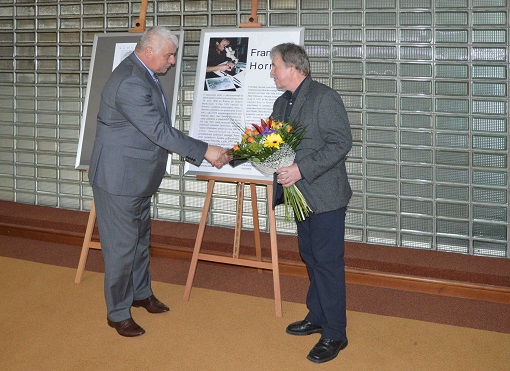 Minister dopravy a výstavby SR Arpád Érsek a František Horniak