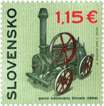 Parná lokomobila Umrath (1894)